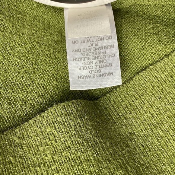 J. Jill Sweatshirt Tunic Cotton Blend Pullover Size Women's Small Avocado Green - Picture 6 of 6